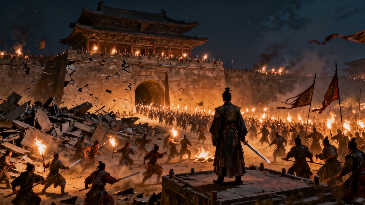 【48万人联名逼宫！两岁婴孩被迫禅让的惊天阴谋】

公元8年寒冬，长安未央宫上演