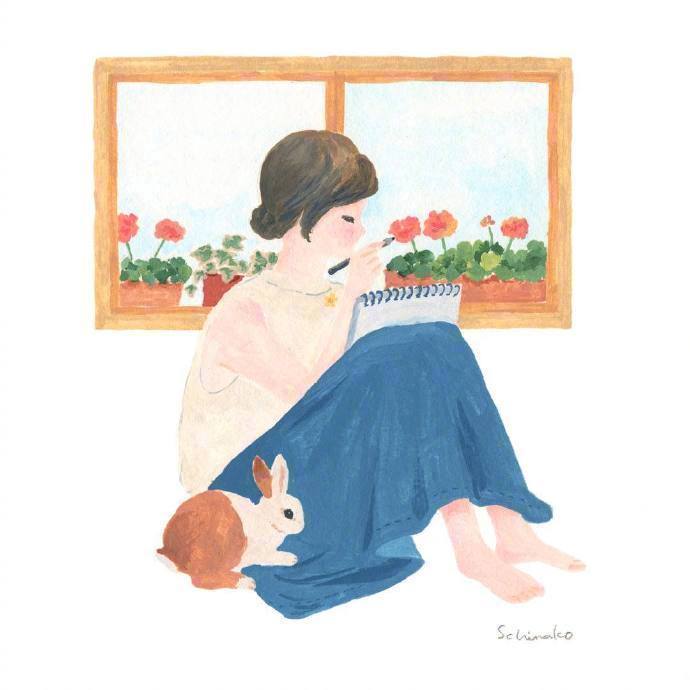 希望你是快乐的女孩 敞亮真实最重要的是不沉溺于压抑又纠结的小心思踏实努力过自己的