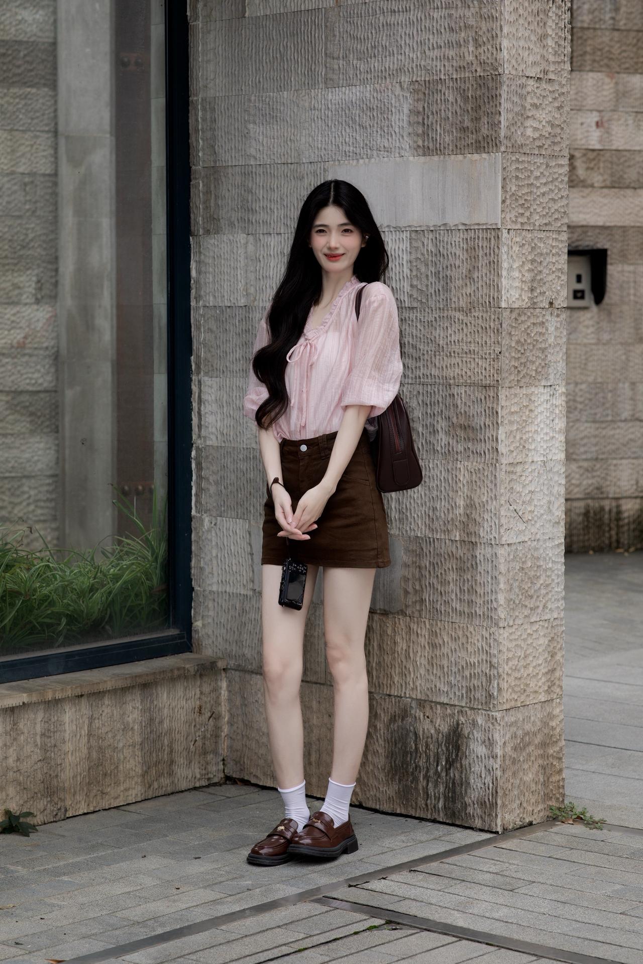 韩系穿搭 少女感ootd 小个子穿搭 早秋穿搭 日常穿搭分享