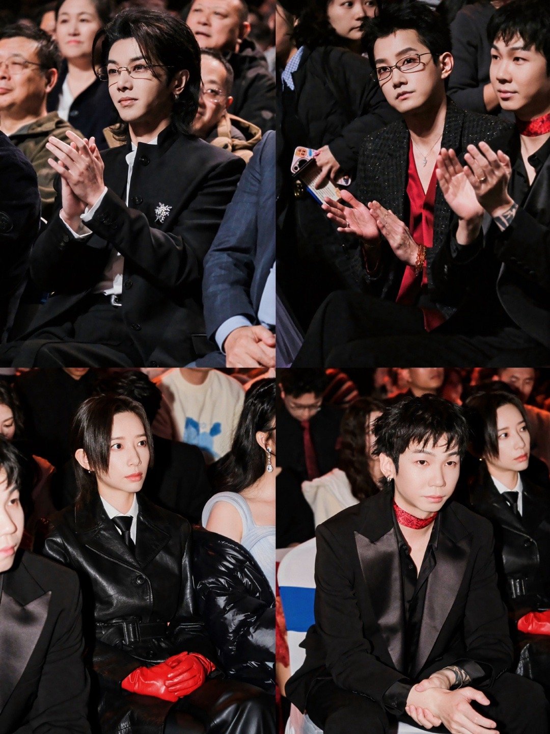 时隔多年又看到天娱群星了 尹浩宇安崎左林杰周澄奥，新鲜面孔坐在天娱年会席间，眼神