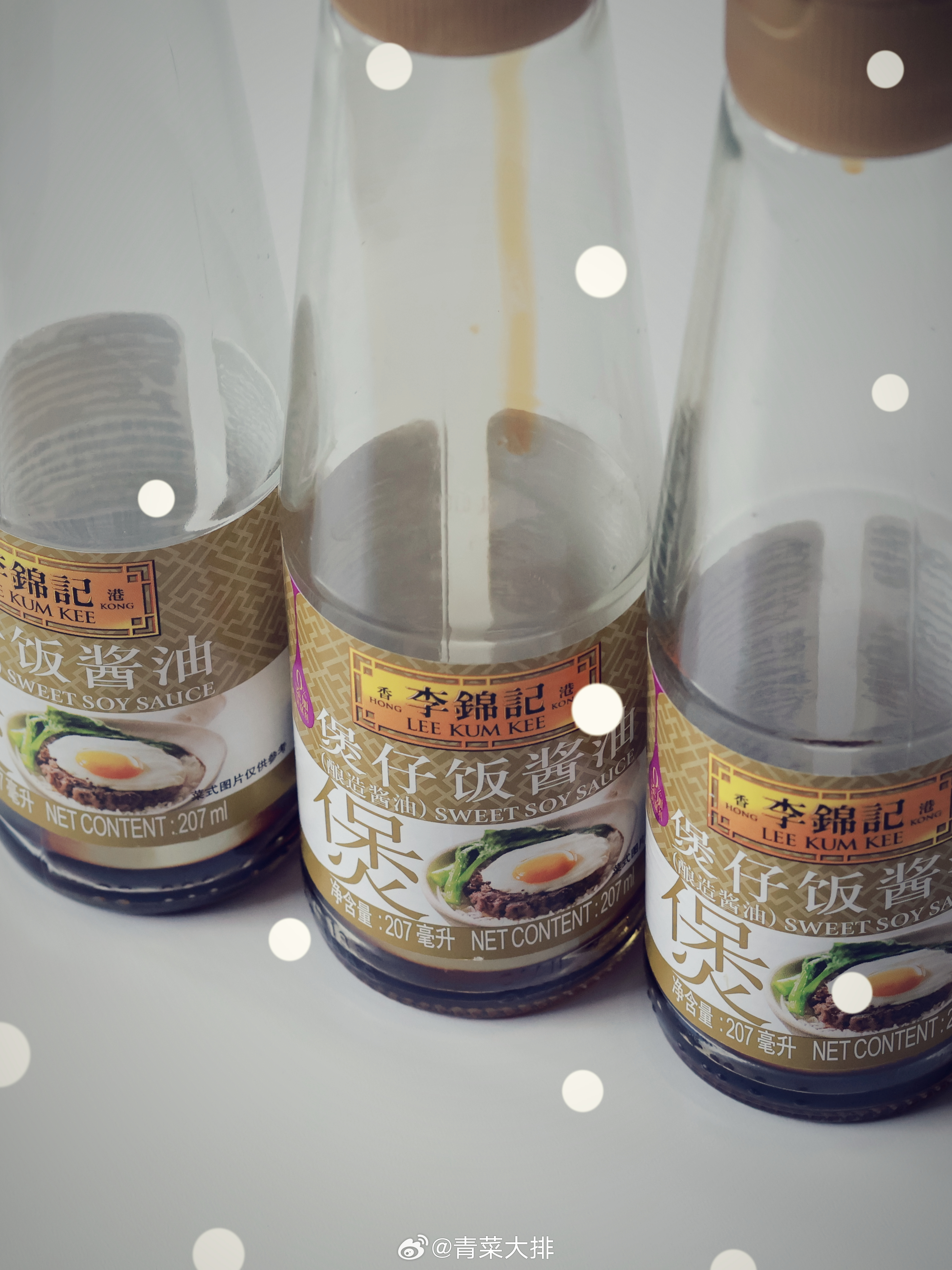 算空瓶吗？世界上最好吃的李锦记煲仔饭酱油没有之一好吃的大米饭+好吃的米饭酱=米饭