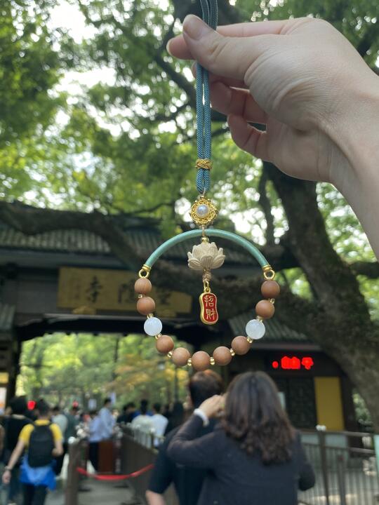 离开杭州灵隐唯一想打包带走的！[捂脸][捂脸