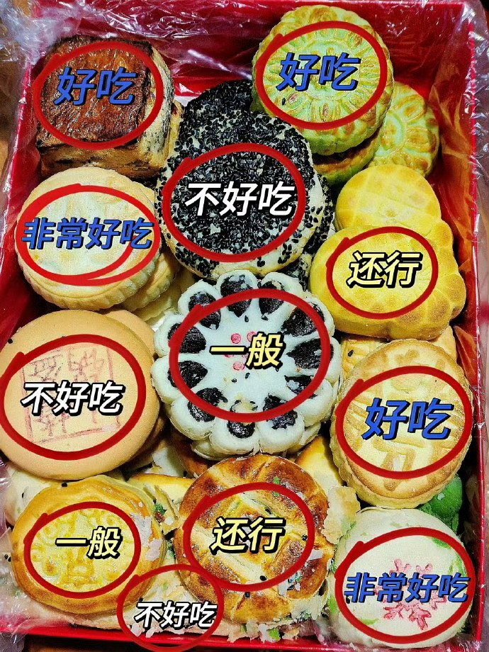 北京三禾稻香村红黑榜（个人口味） 