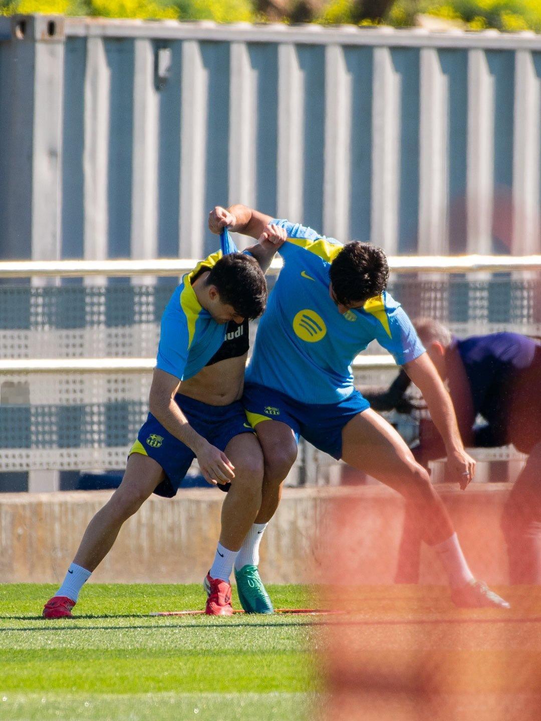 佩德里和费兰😂❤️巴萨vs纽卡斯尔联欧冠联赛巴萨