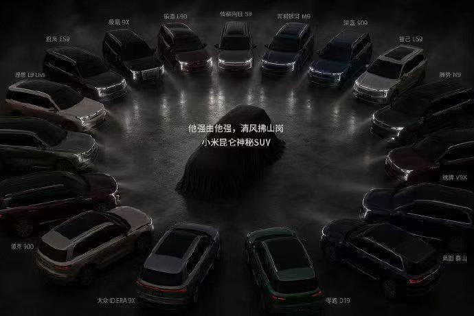 好多车型的一开始都是搞的社交化明星，小米却在搞技术。 