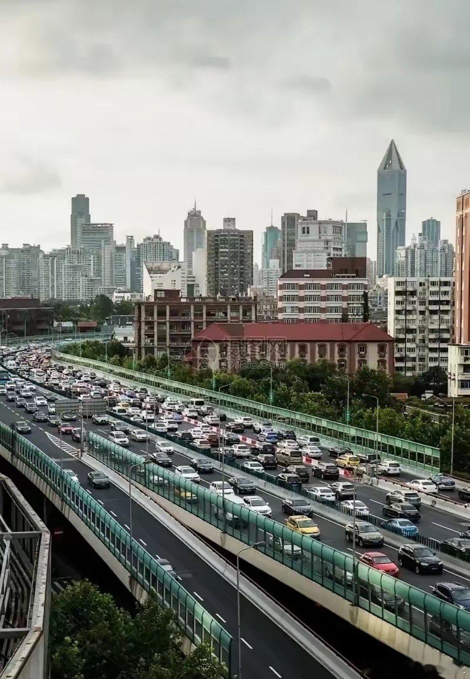 有网友称：上海目前交通状况最大的问题，在于无限发放绿牌，造成现在的网约车泛滥，而