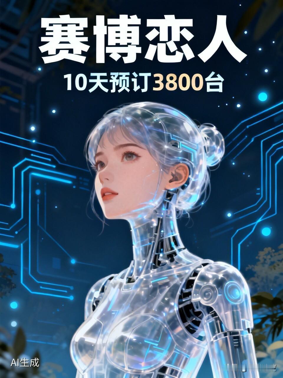 10天预订3800台！“赛博恋人”爆单背后，藏着三个你没看到的危险信号

  如