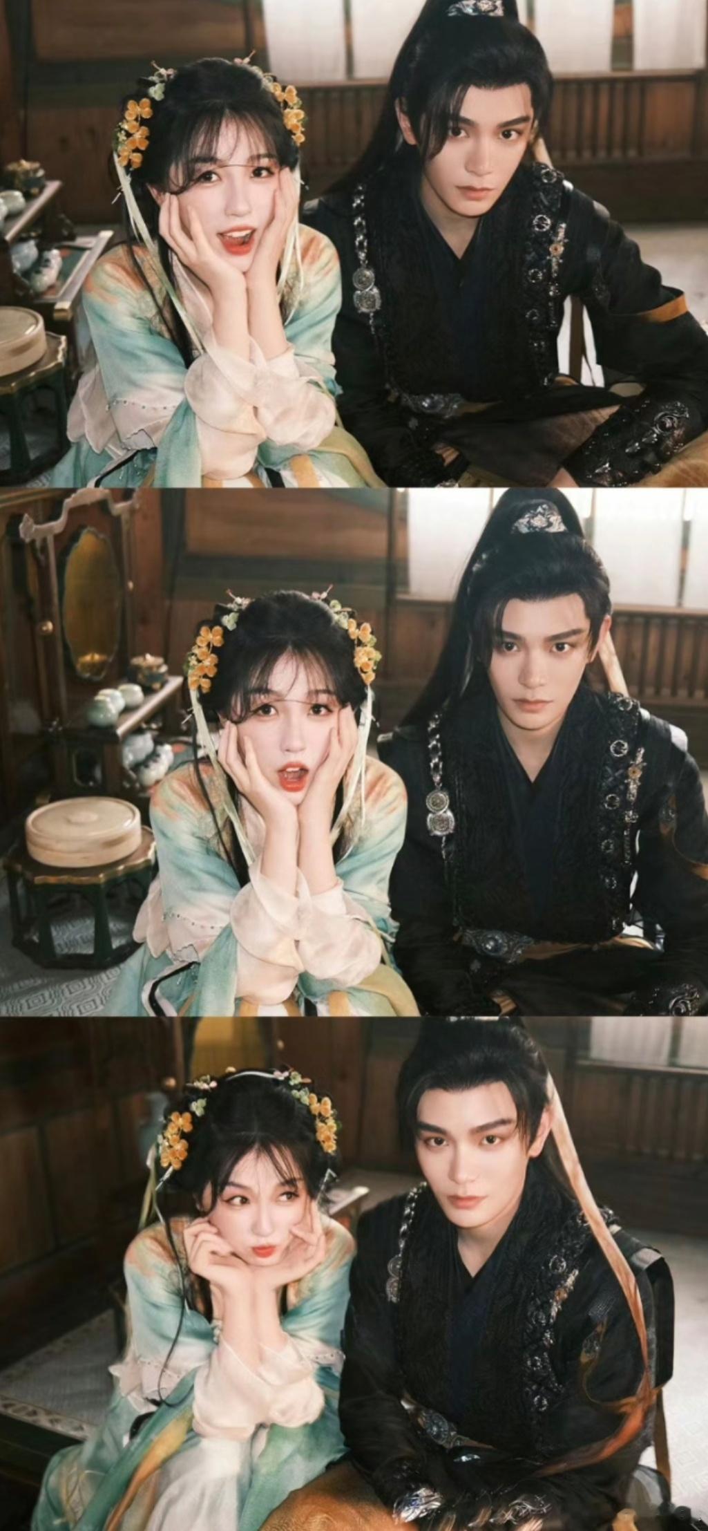 #丁禹兮三年前就开始付出了#丁禹兮你…原来是虞书欣的第一个扫楼男主啊！这～谁是付