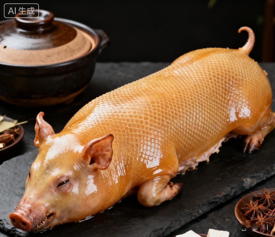 金庸《鹿鼎记》小说里那个山珍奇馐——“茯苓花雕猪”，凭什么爱新觉罗・玄烨就不能吃