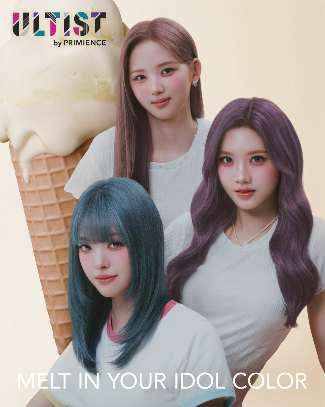 ULTIST × tripleS🍦 MELT IN YOUR IDOL COL