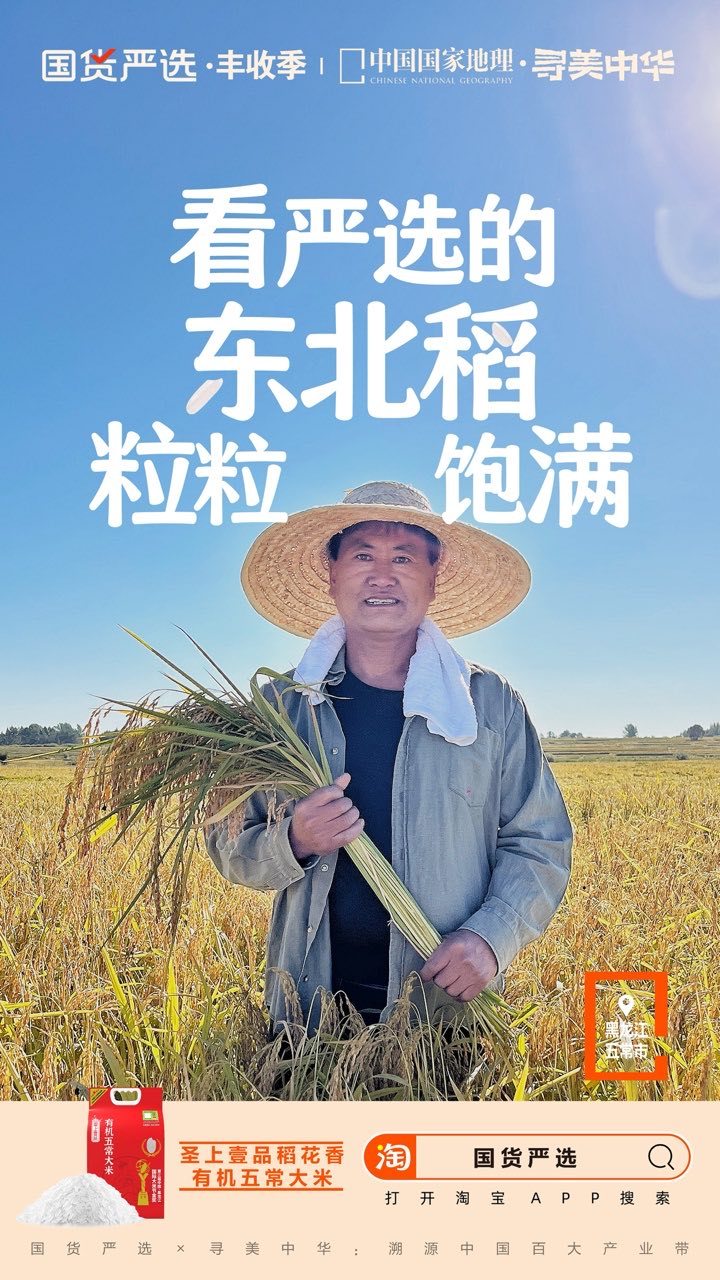 谁说丰收只有浪漫？它更是一场“人米协作”的极限操作！这背后，是中国国家地理认证的