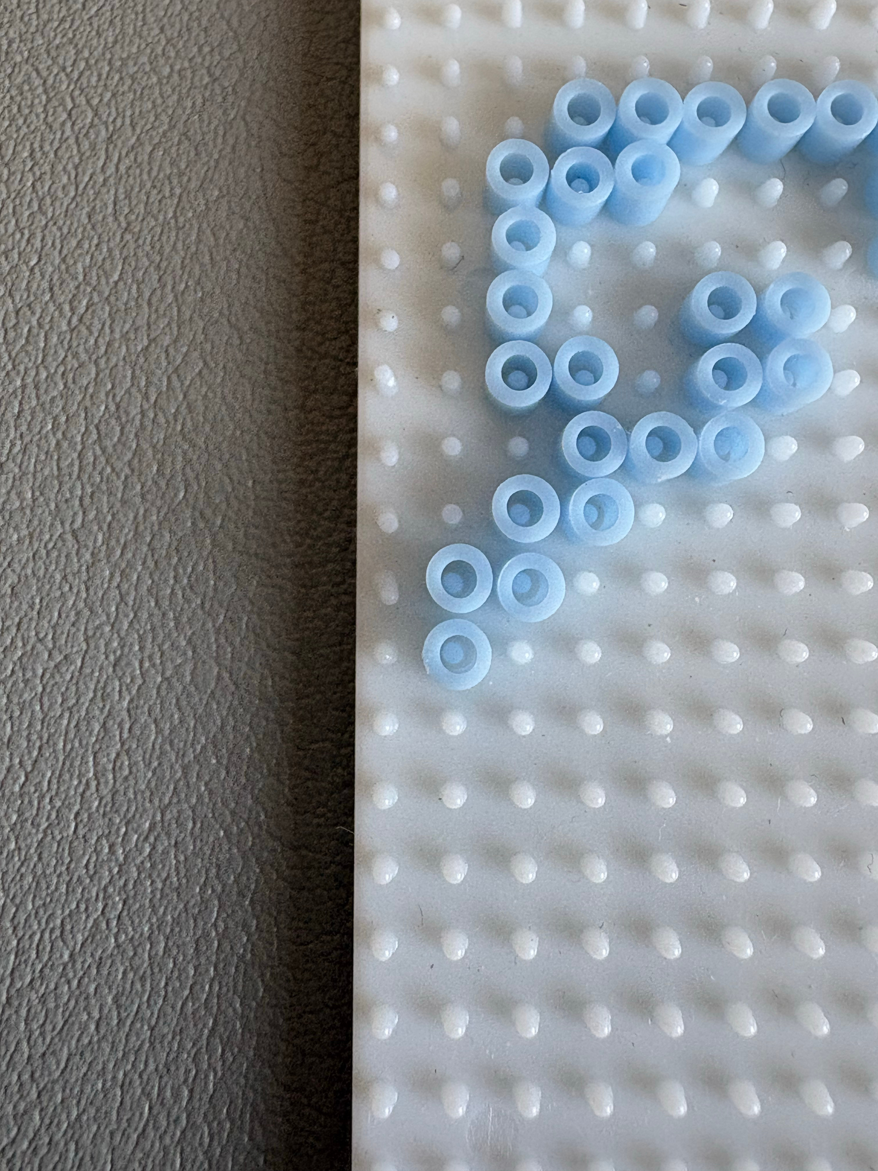 怎么还有豆板是歪的啊！ 