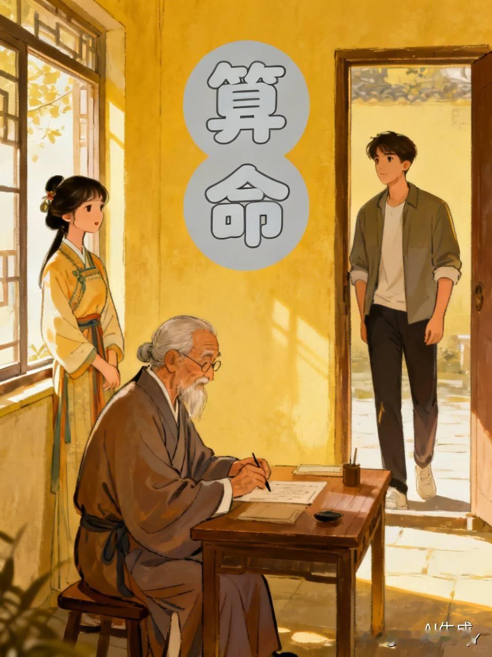 有一少妇去算命，算命先生只看脚不看手，少妇一脸纳闷的问，别人算命都看手相，你怎么