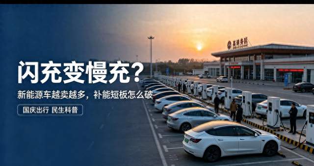 闪充变慢充！新能源车销量暴涨，节假日补能困局怎么破？