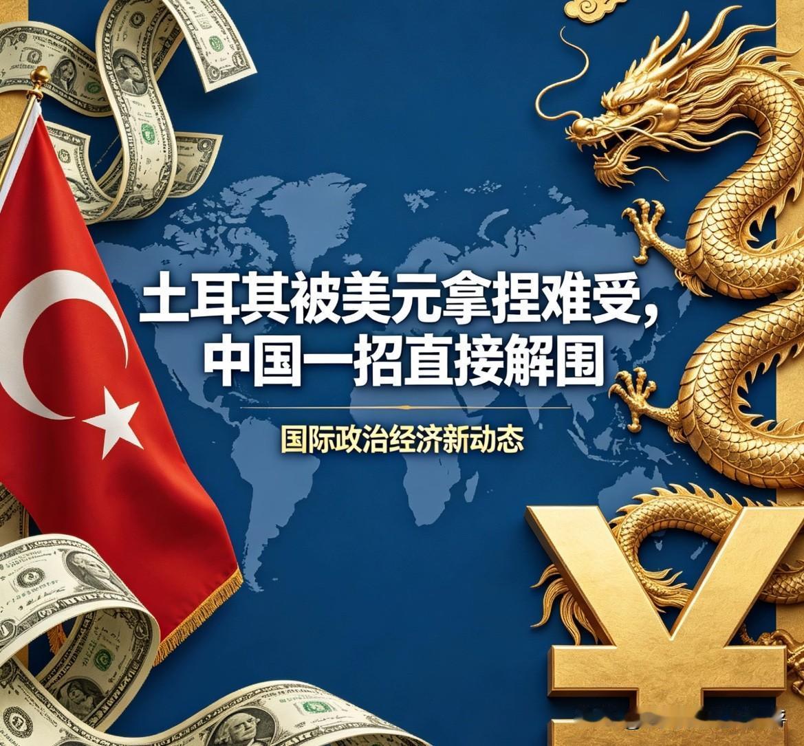 土耳其被美元拿捏难受，中国一招直接解围

近期土耳其媒体传出重磅消息，中方提议中