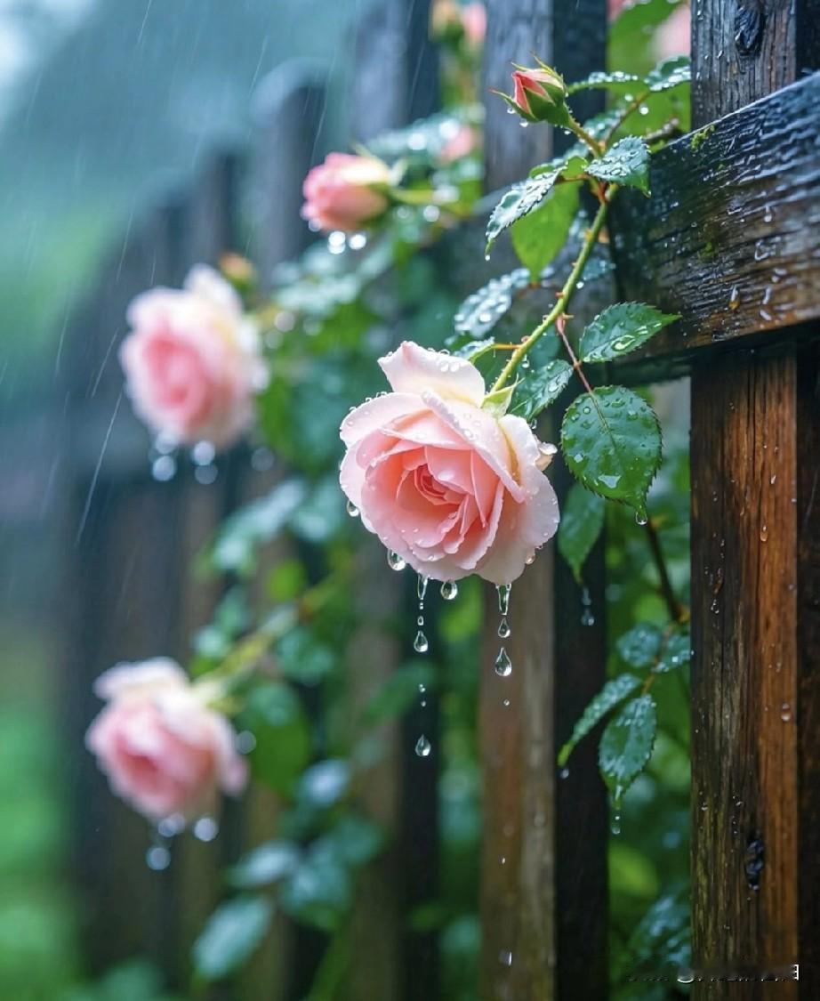 一点也不喜欢下雨，下了一天一夜的雨，浑身都不舒服
