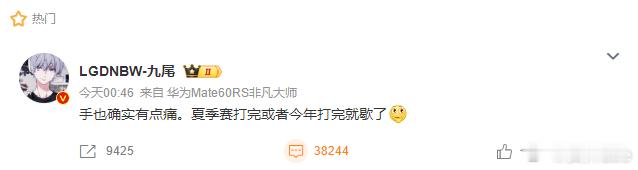 #九尾说打完就歇了# 要是我遇到黑幕 我也不想继续了 有什么意义呢九尾宝宝不要当