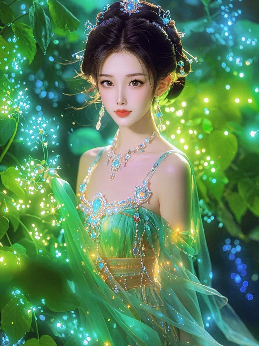 AI绿野幻颜写真