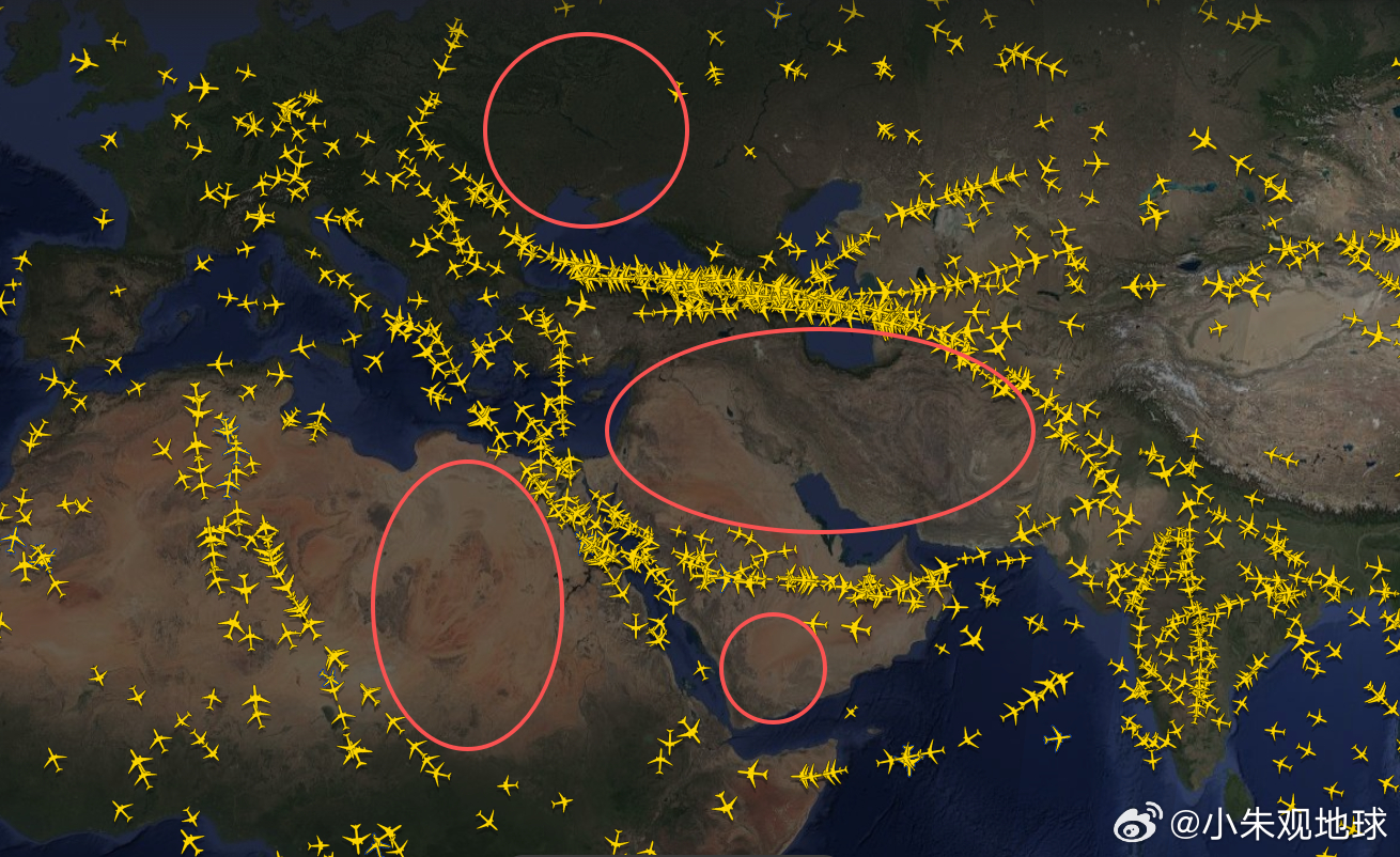 民航飞机禁区（2026.3.2）美伊以冲突中东局势伊朗