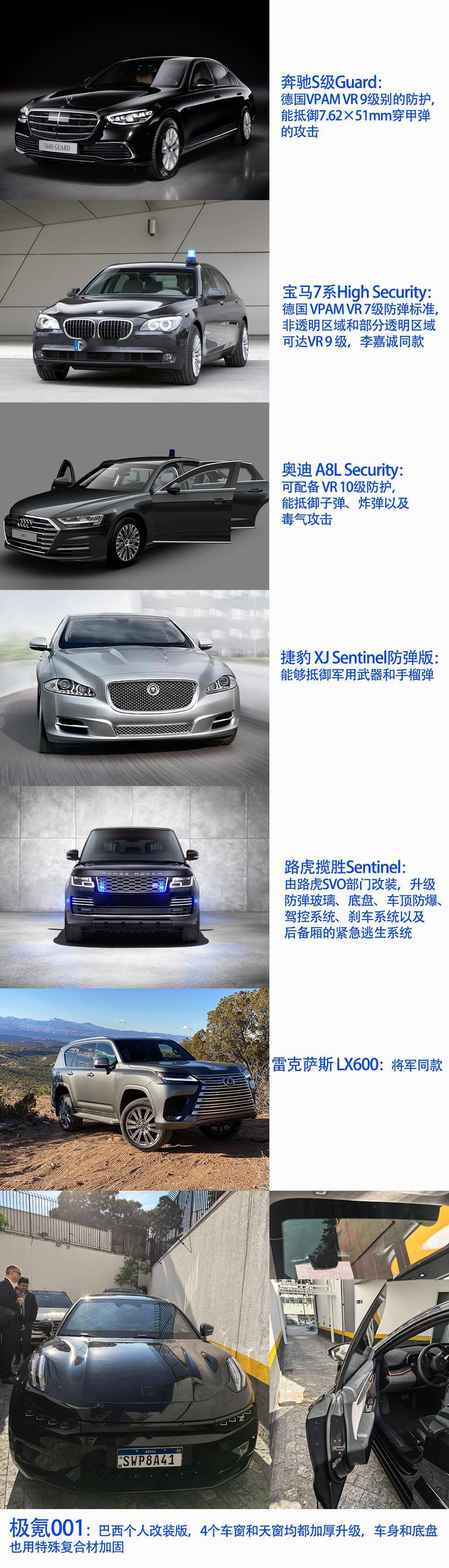 给大家找了几台防弹车，也不是都贵的，最后一台你可能买得起[吐舌]
