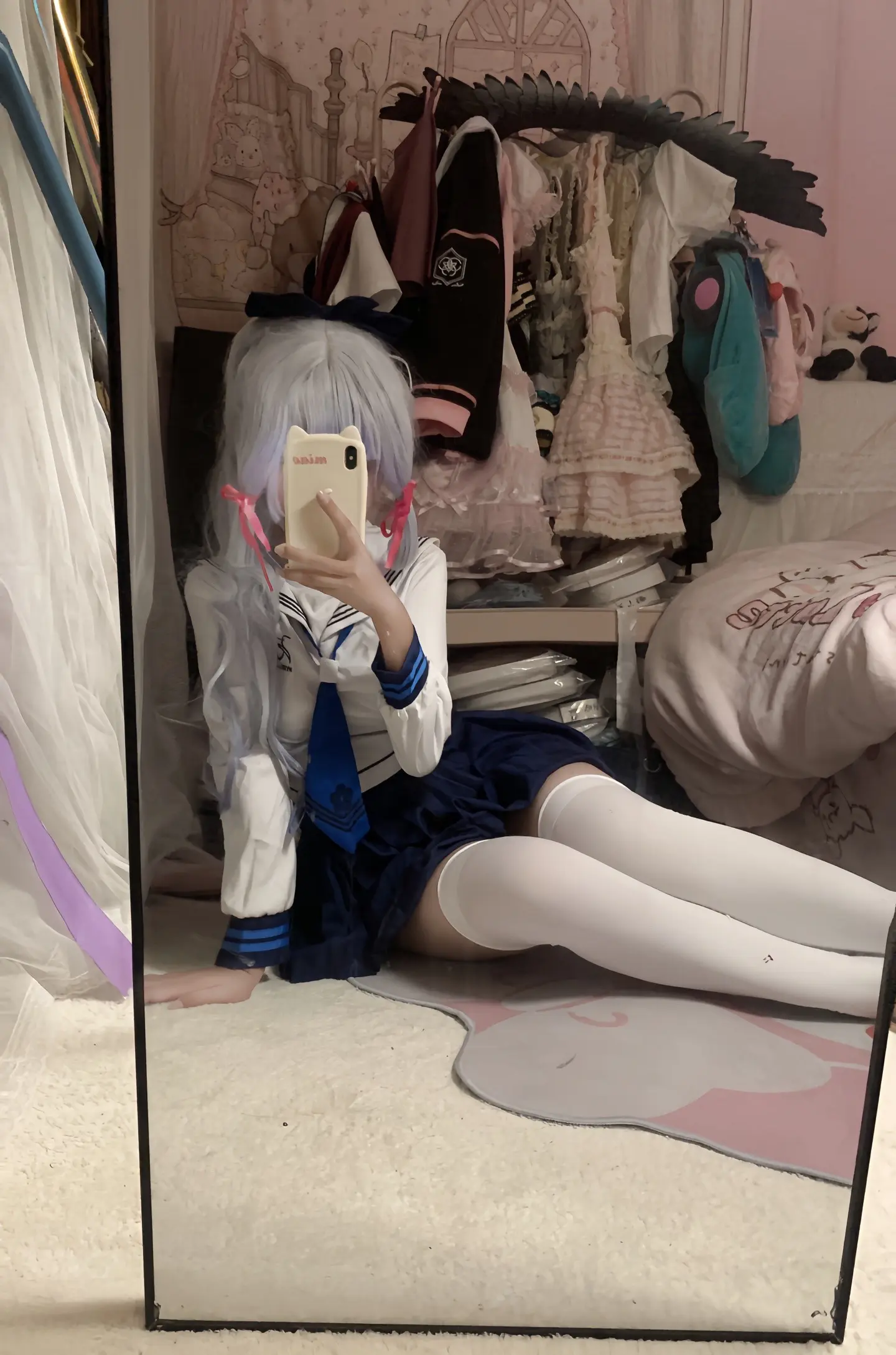 二次元 神里绫华 cos