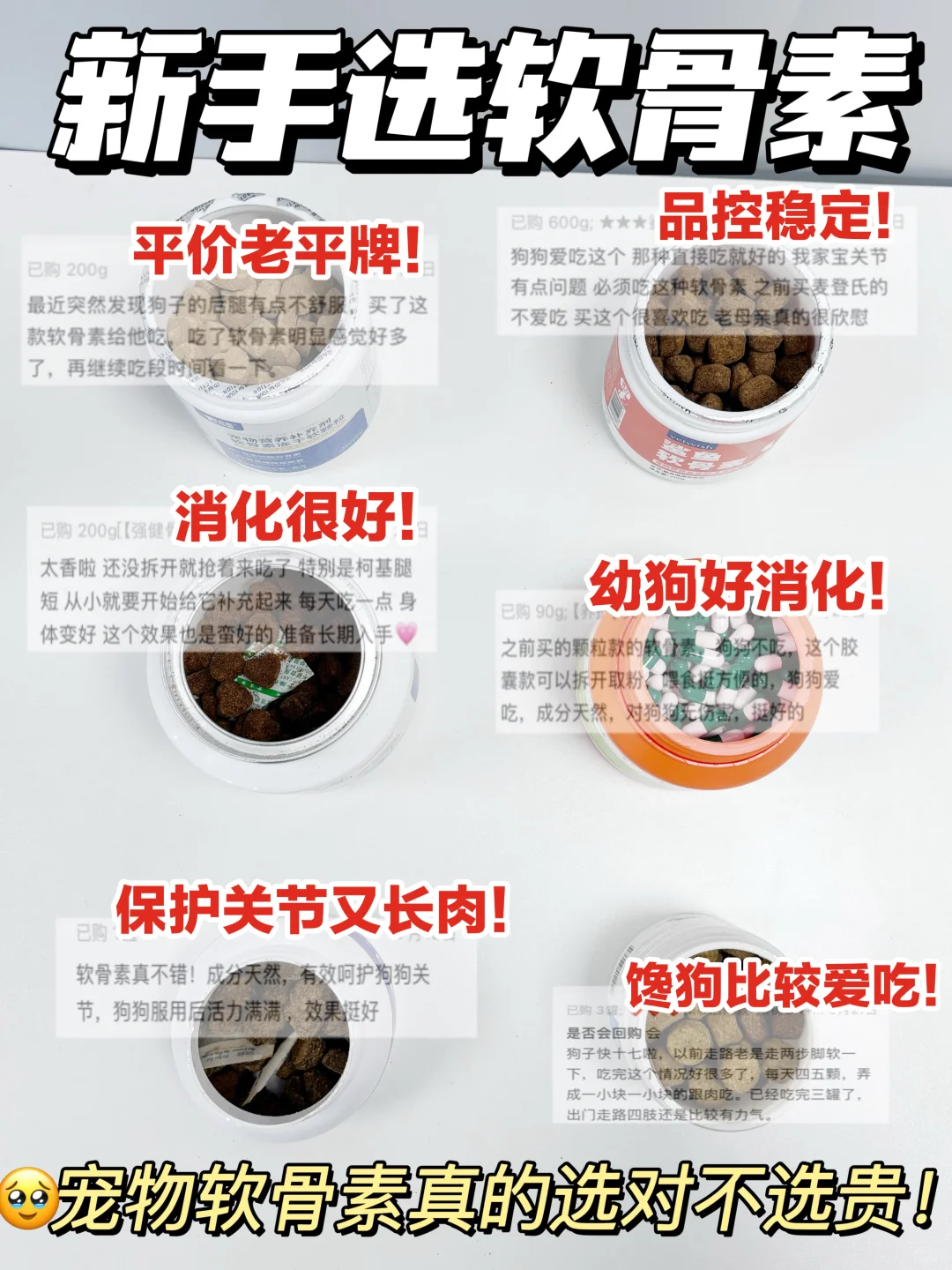 不服来站！宠物软骨素我有发言权！