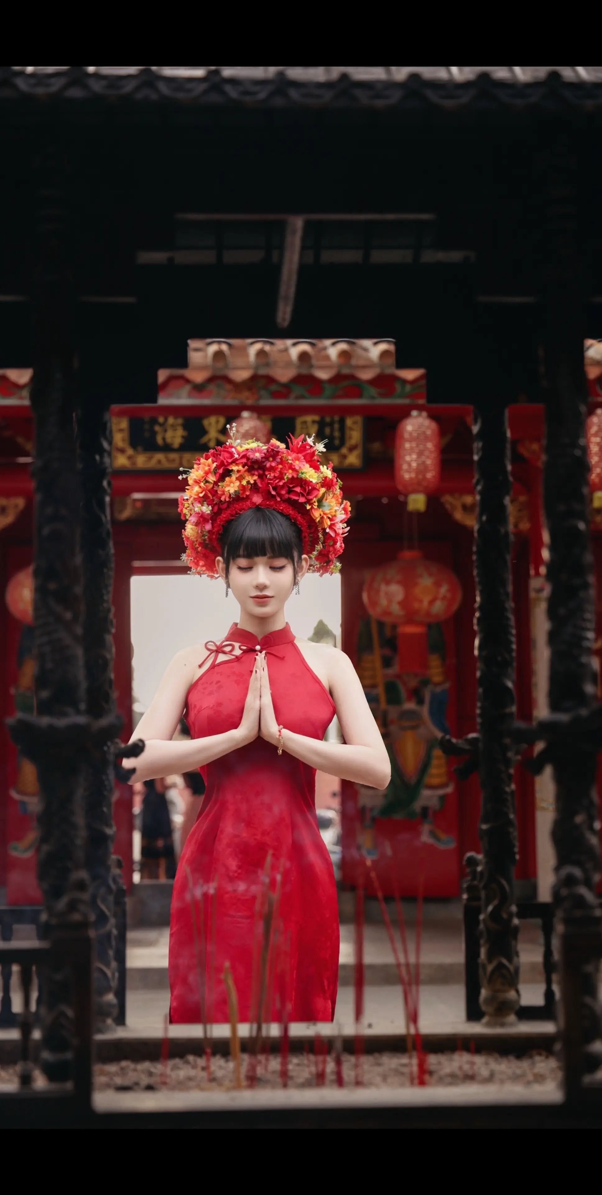 一日簪花，一世无忧。今生簪花，世世漂亮。