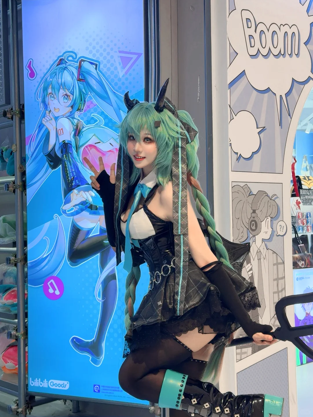 我在大悦城遇到初音未来了！