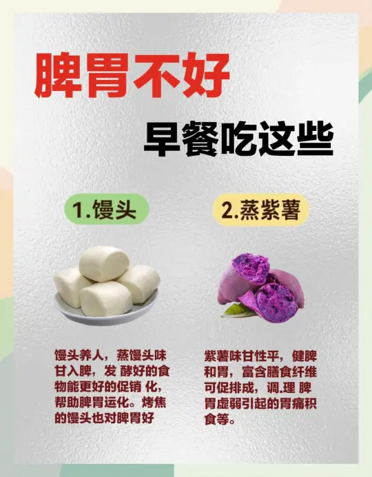脾胃不好，早餐优选这些！