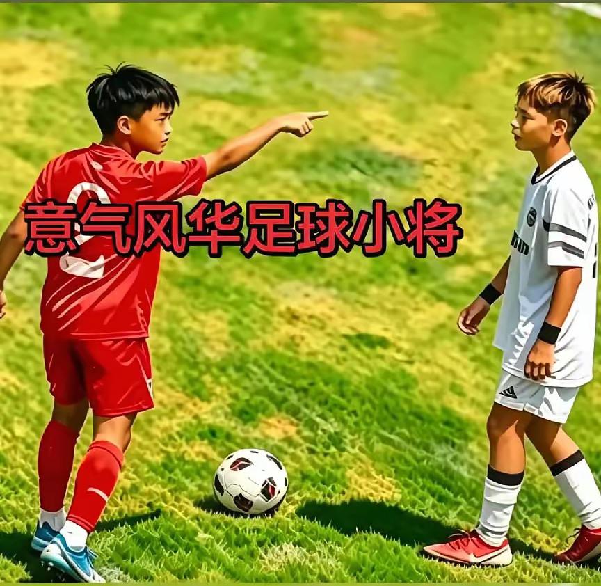 不惹事也不怕事，
你敢挑衅试一试。
不服就干谁怕谁，
让你没有下一次！
足球小将