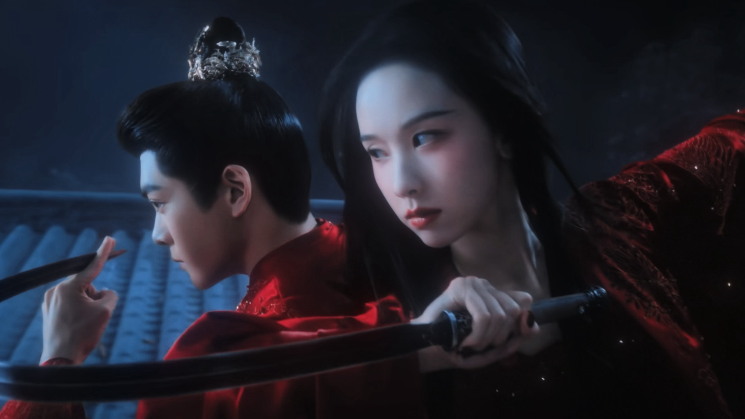 我去。。曾舜晞陈都灵好美的一段打戏。。。 