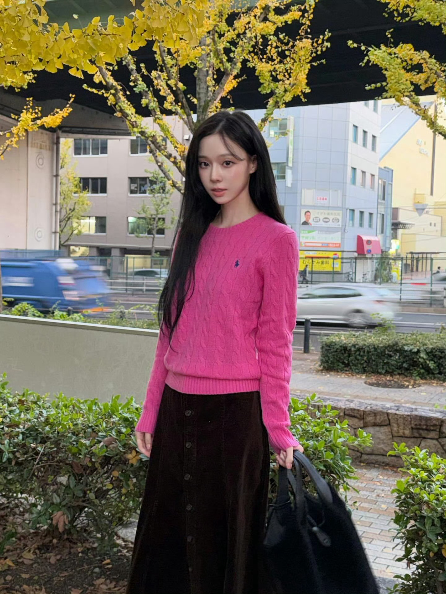 金玟庭Winter  x  Polo Ralph Lauren宣传照片又软又萌又