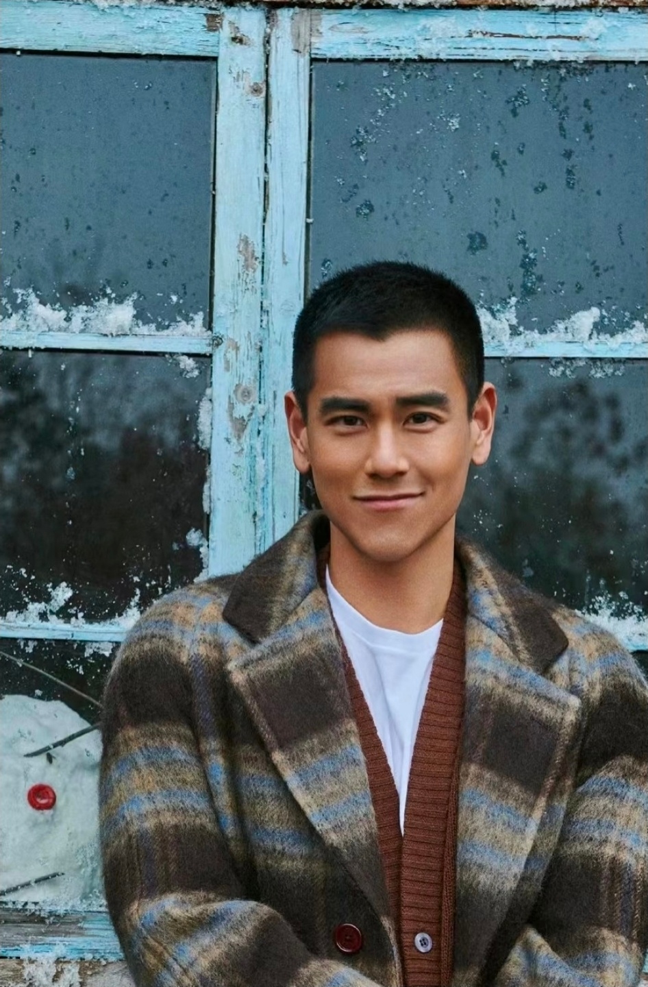 彭于晏❄️大雪中有了美好☀因为有了格外耀眼的他独立、坚强、说到做到、持之以恒……