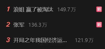 张军上热搜了.... 