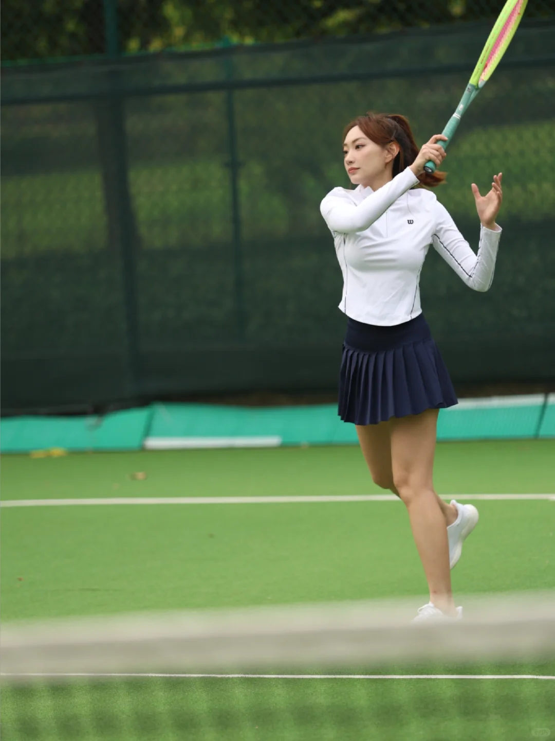 再不打球就要入冬啦～🎾