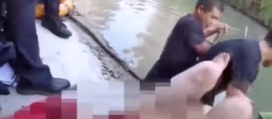 萧山河边，一名男子救起轻生女子，反遭误会踢伤。小徐跳河救人，却被错怪有不当行为，