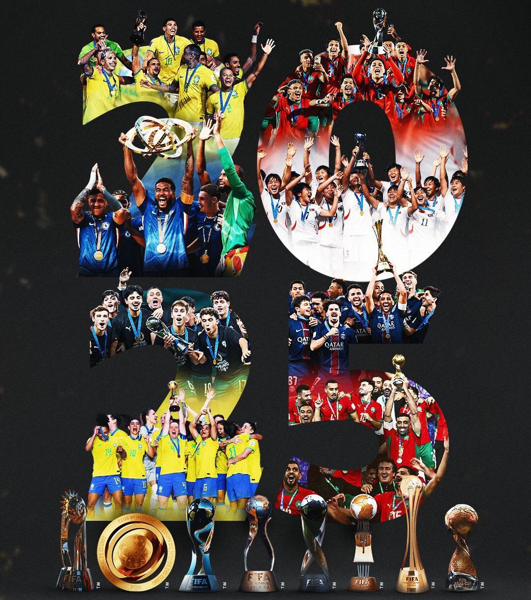 2025已成过去，让我们一起期待更加完美的2026。2026美加墨世界杯，不见不