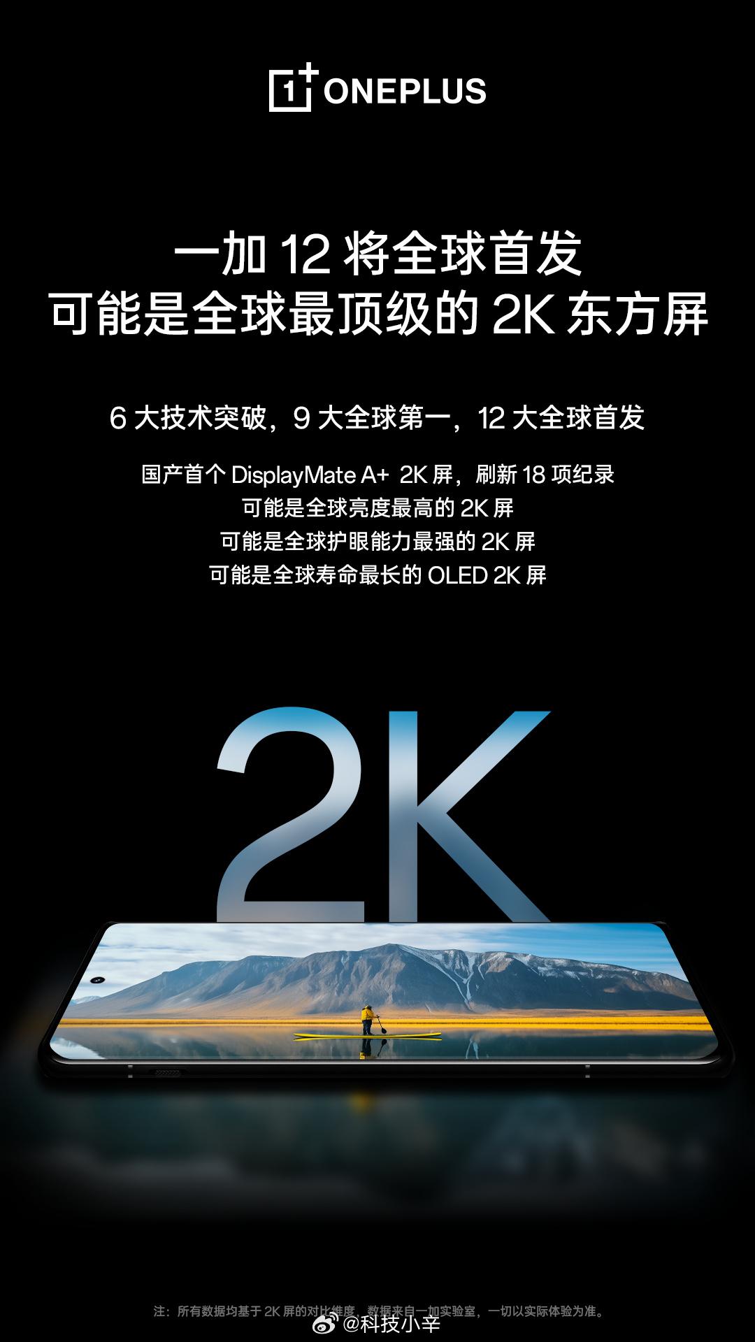一加这一波宣传有点凶。
东方屏这么 6 的吗？有点期待了。