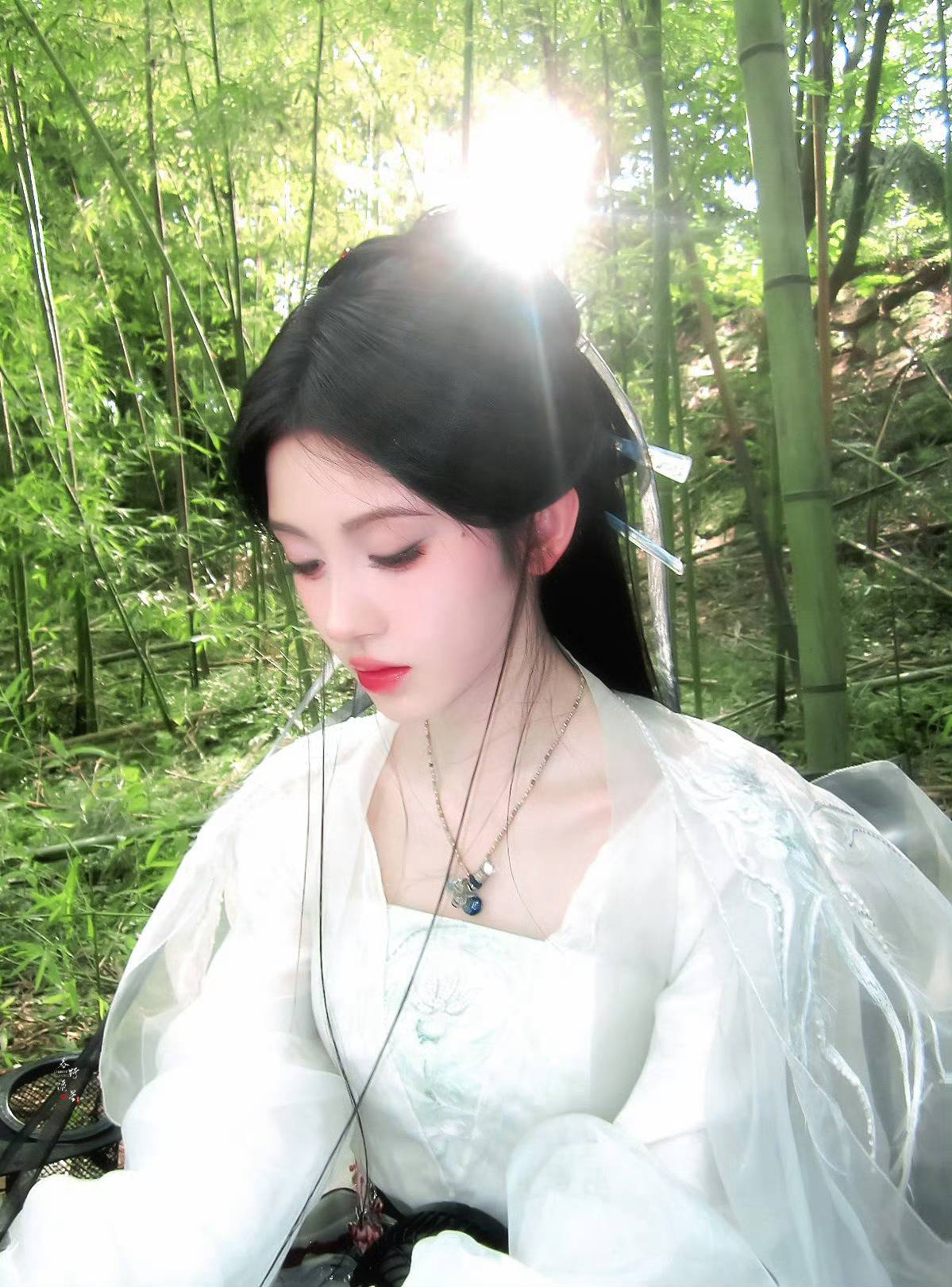 鞠婧祎玉面观音鞠婧祎神女，观音塑崛起 ​​​