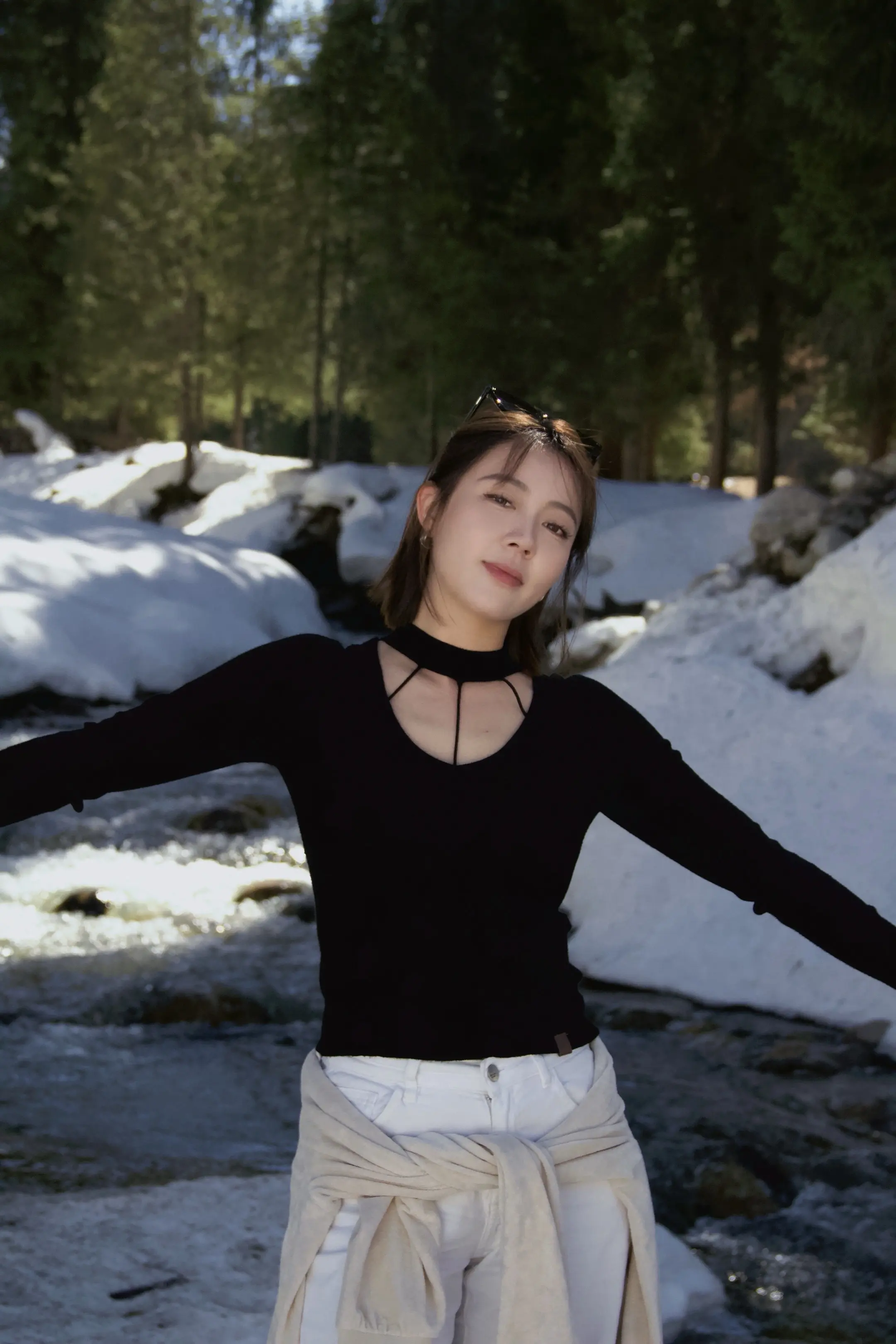 我去了28度的高温雪山 🏔️