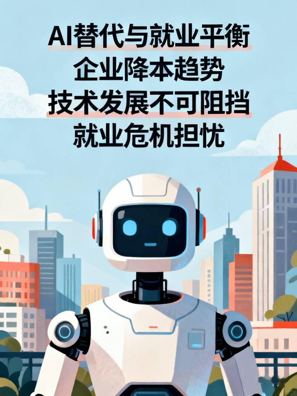 现在是两难的局面。
老干妈用AI代替工人，
被骂的那么惨，
是因为普通人看到了危