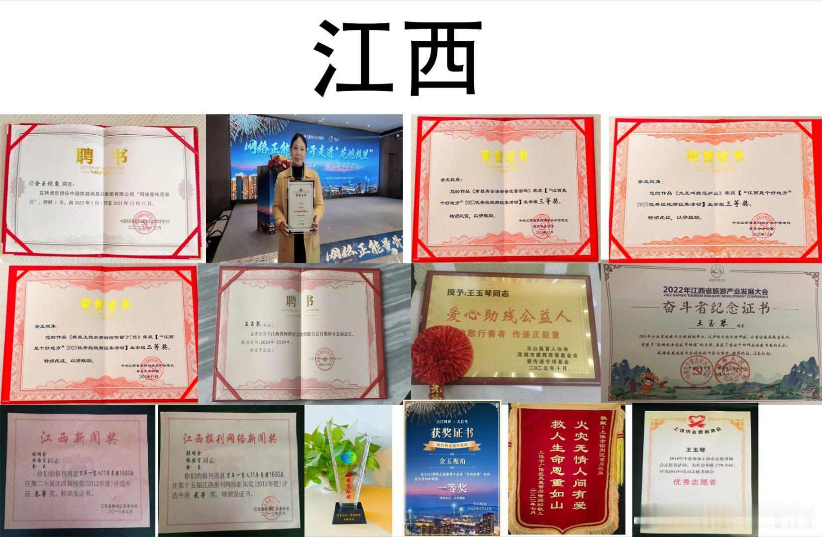 截至目前，金玉视角获得浙江、北京、四川、湖南、青海、山东、河北、广东和江西等全国