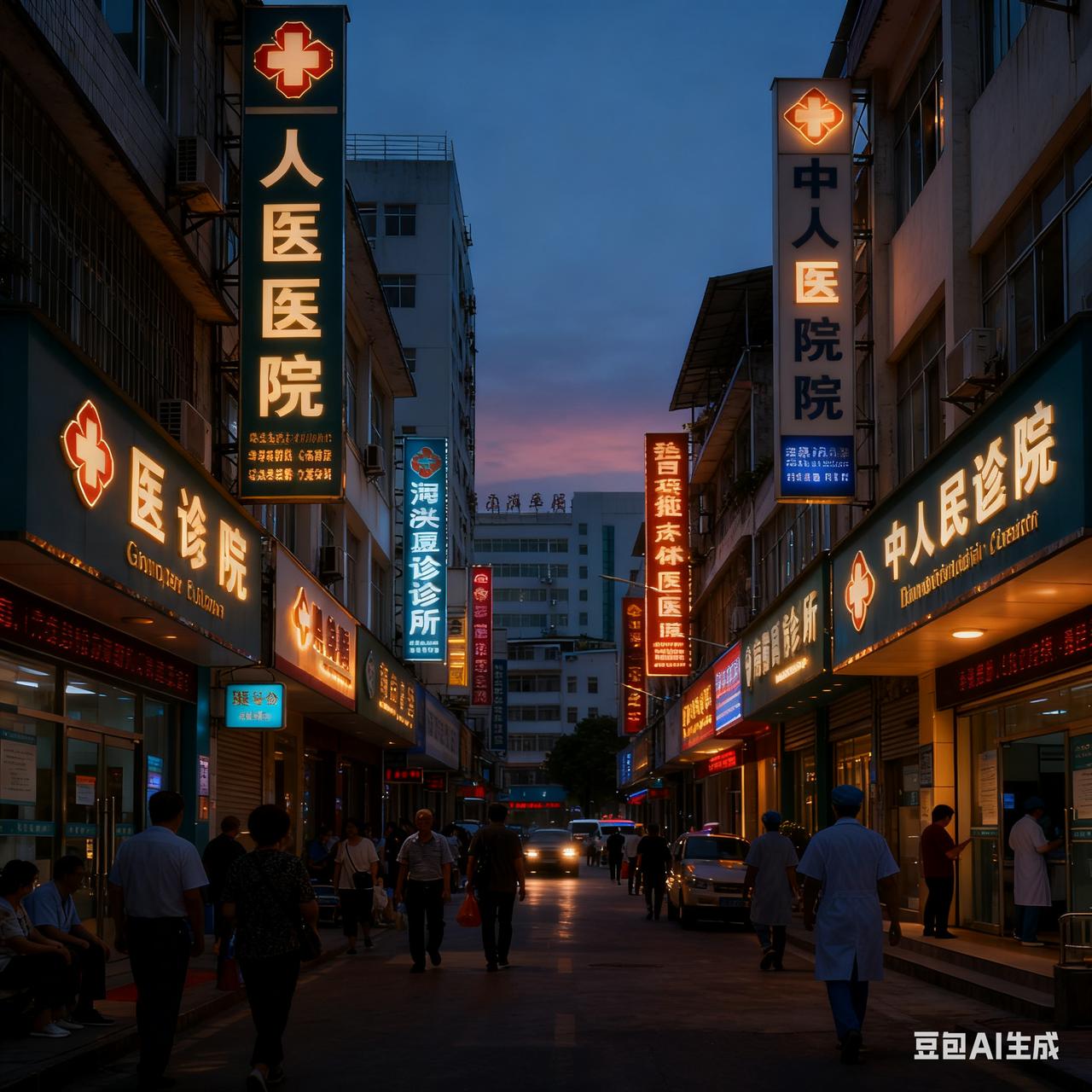 十堰满大街都是医院诊所！
多数却喊“吃不饱”……
 
十堰街头随处可见医院、诊所