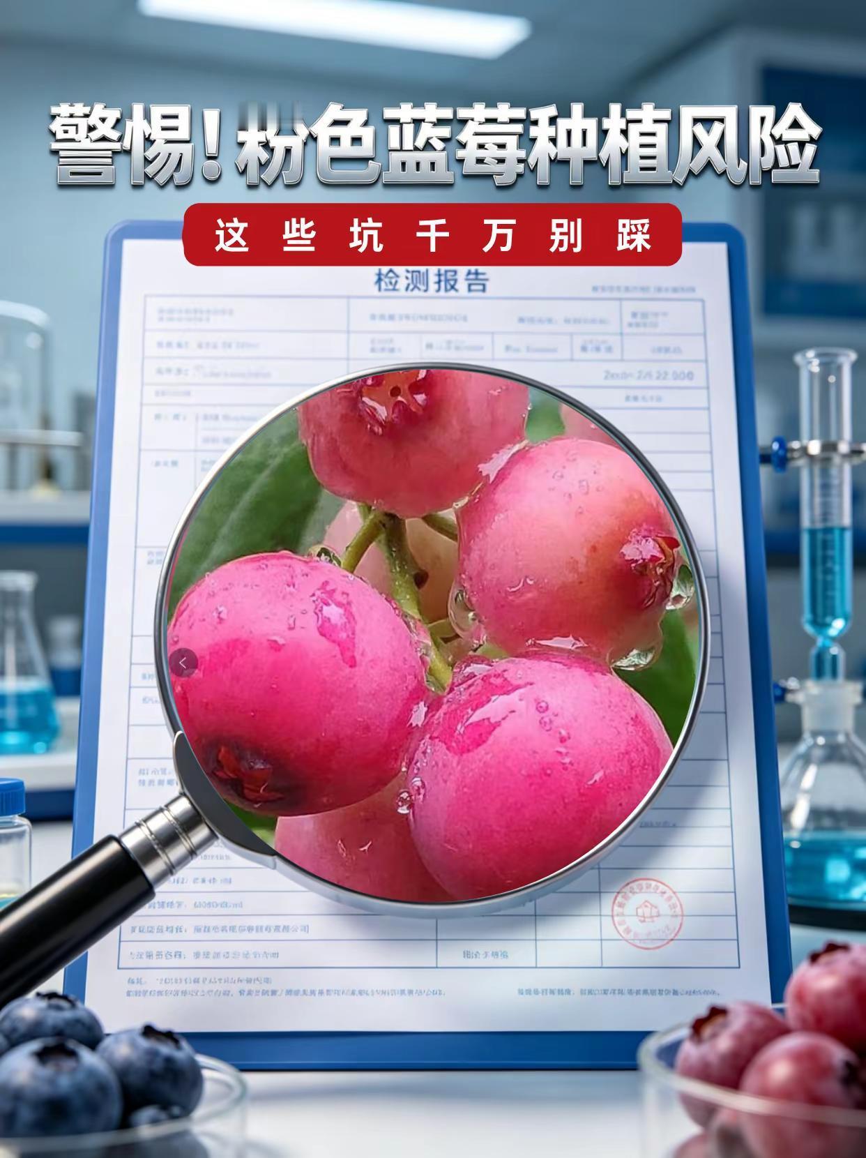 警惕！粉色蓝莓种植风险，这些坑千万别踩！。蓝莓种植