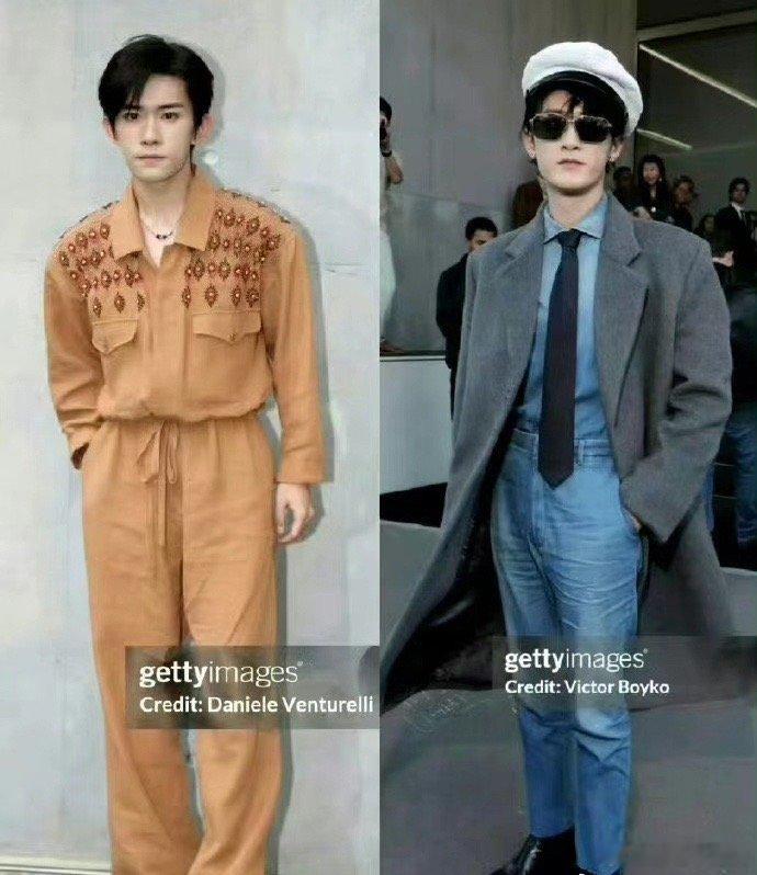 易烊千玺和檀健次谁的身材比例更好一点呀？ ​​​