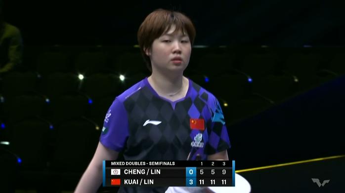 动漫组合3-0拿下林昀儒/郑怡静的时候，程靖淇一针见血指出缘由，

动漫组合越来