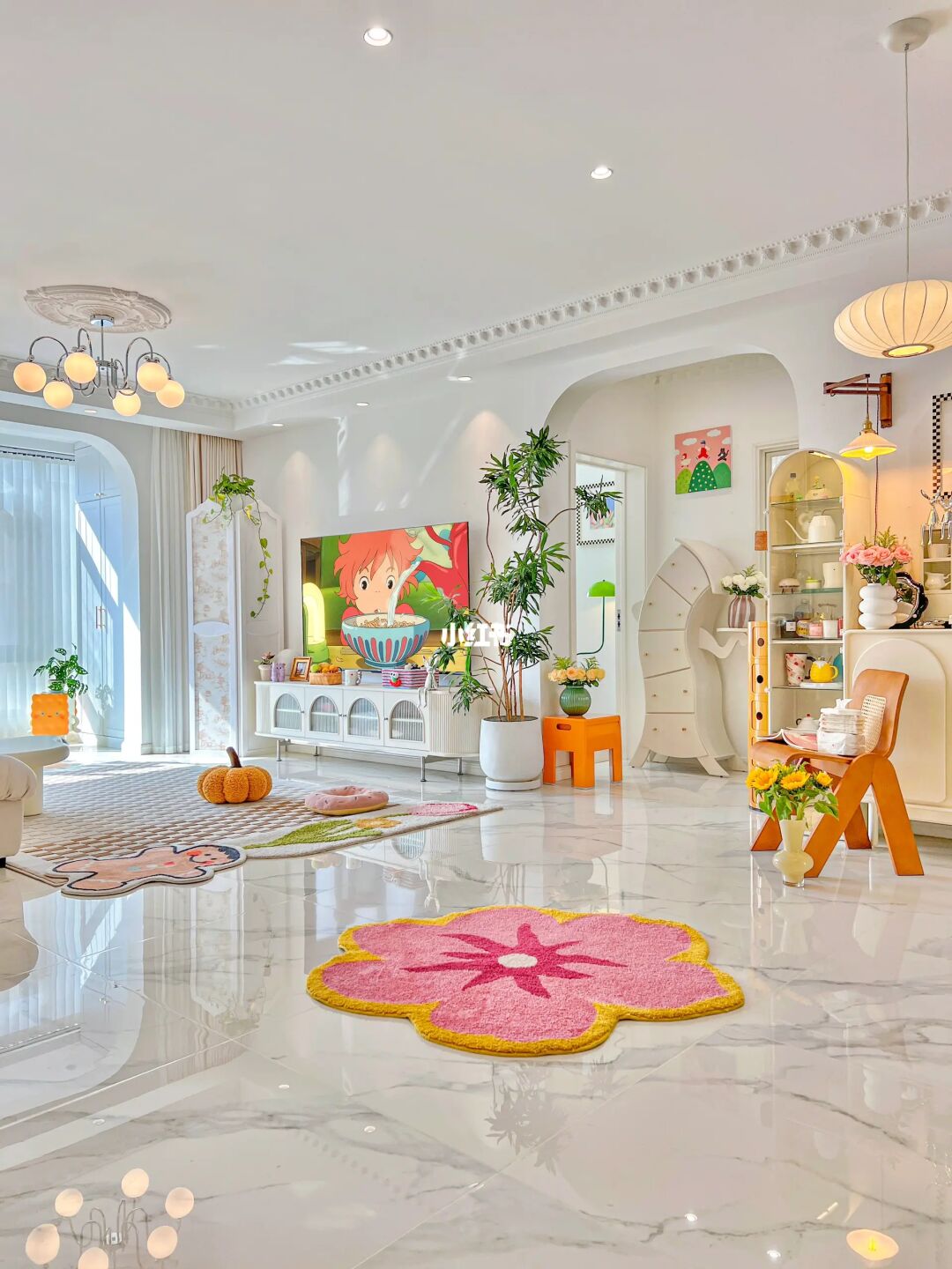 我妈说：这得多有童心，才能装出这么可爱的家