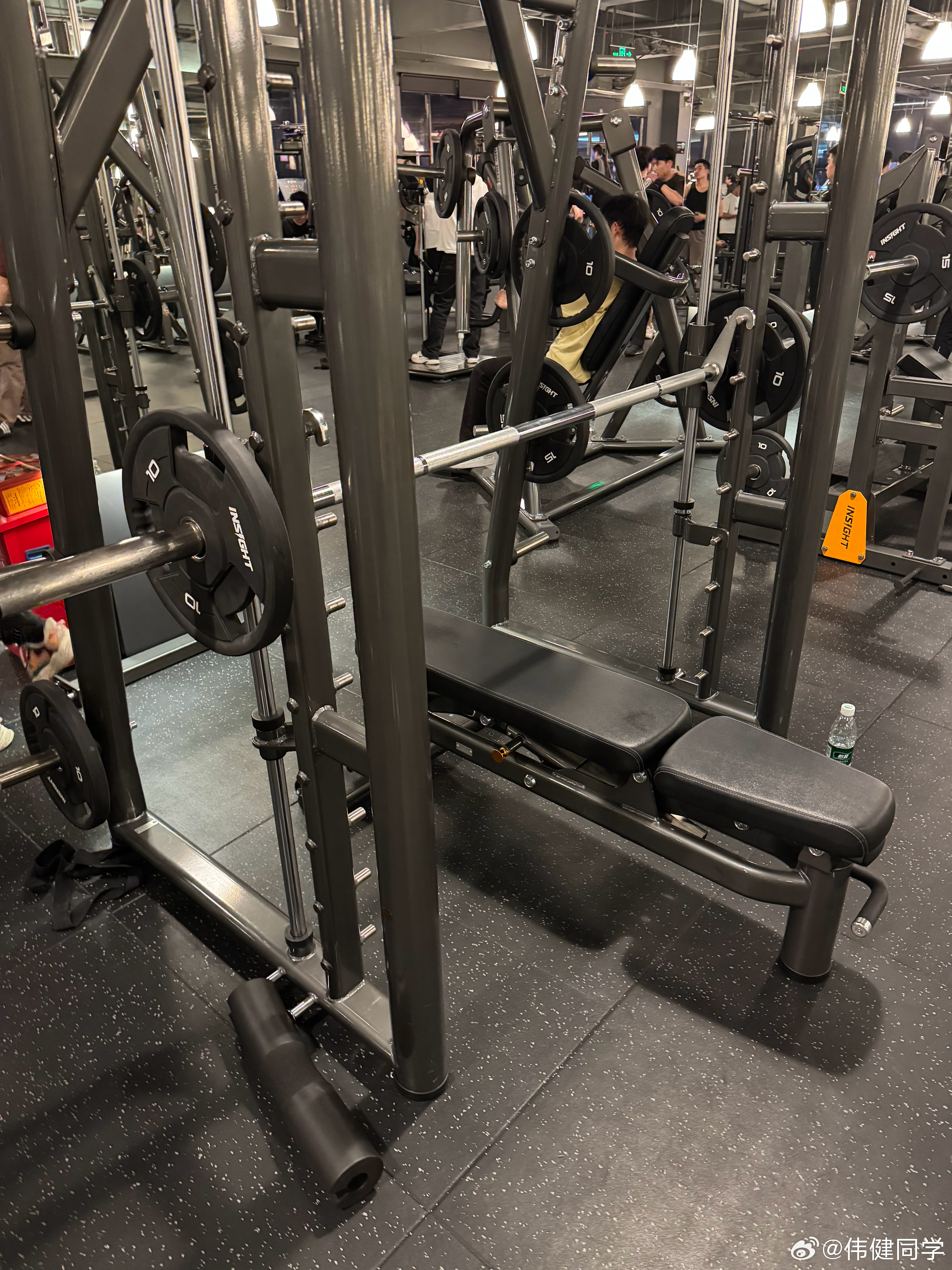 2026第7练🏃今天练胸，卧推单边10kg了