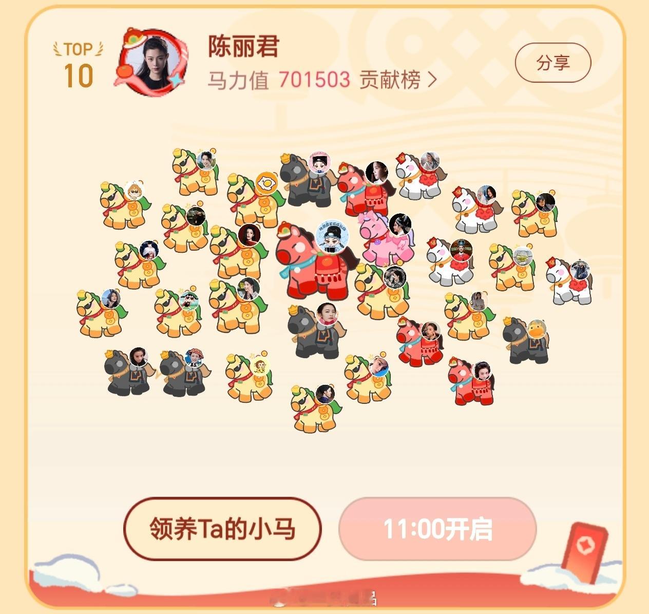 陈丽君春晚大赏马力值破70万了！