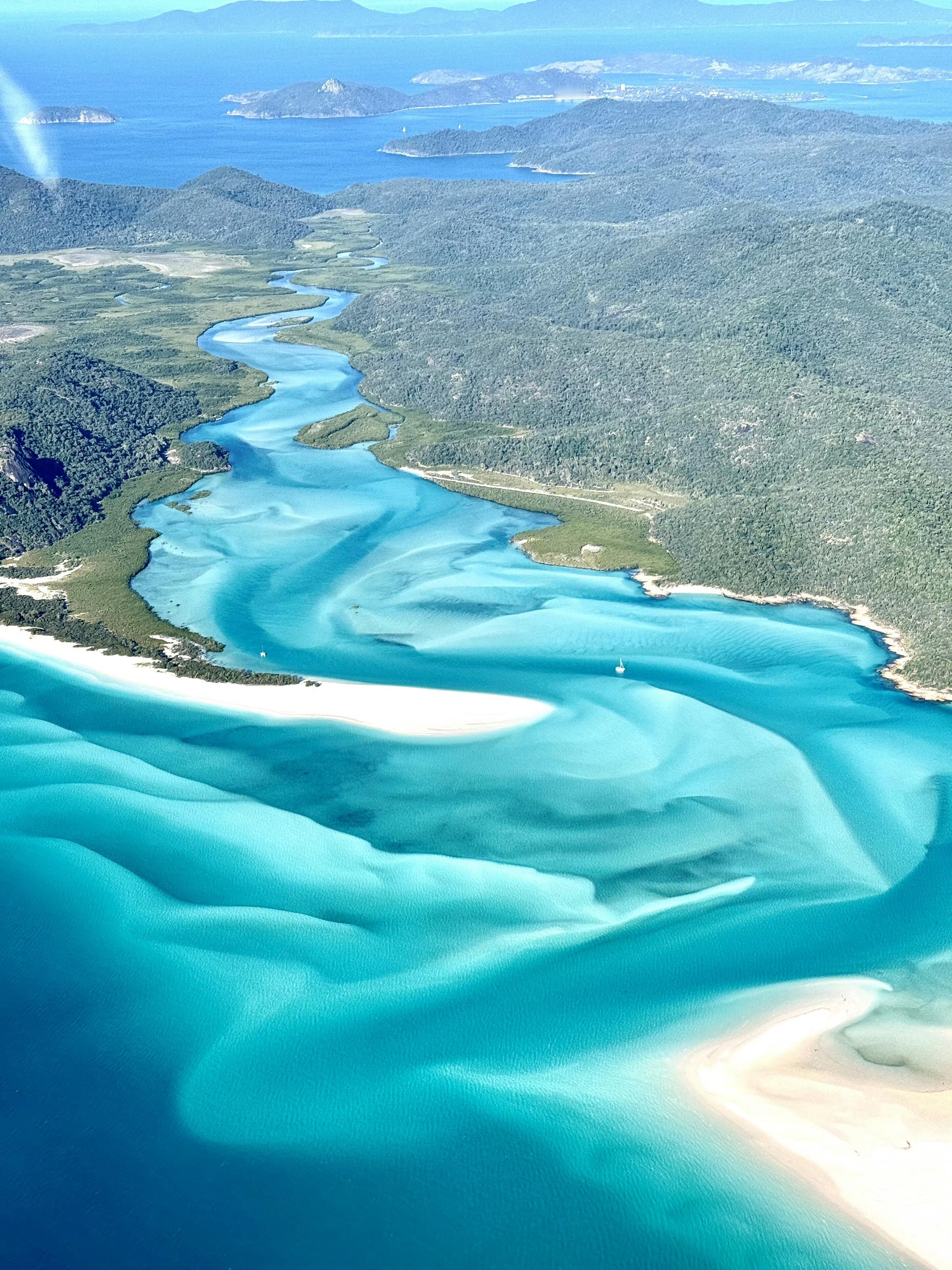 我很少会用震撼来形容一个地方 直到去了🏝️澳大利亚圣灵群岛 